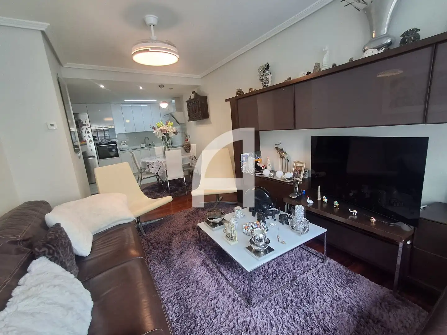 Living room of Flat for sale in Vigo   with Heating and Storage room