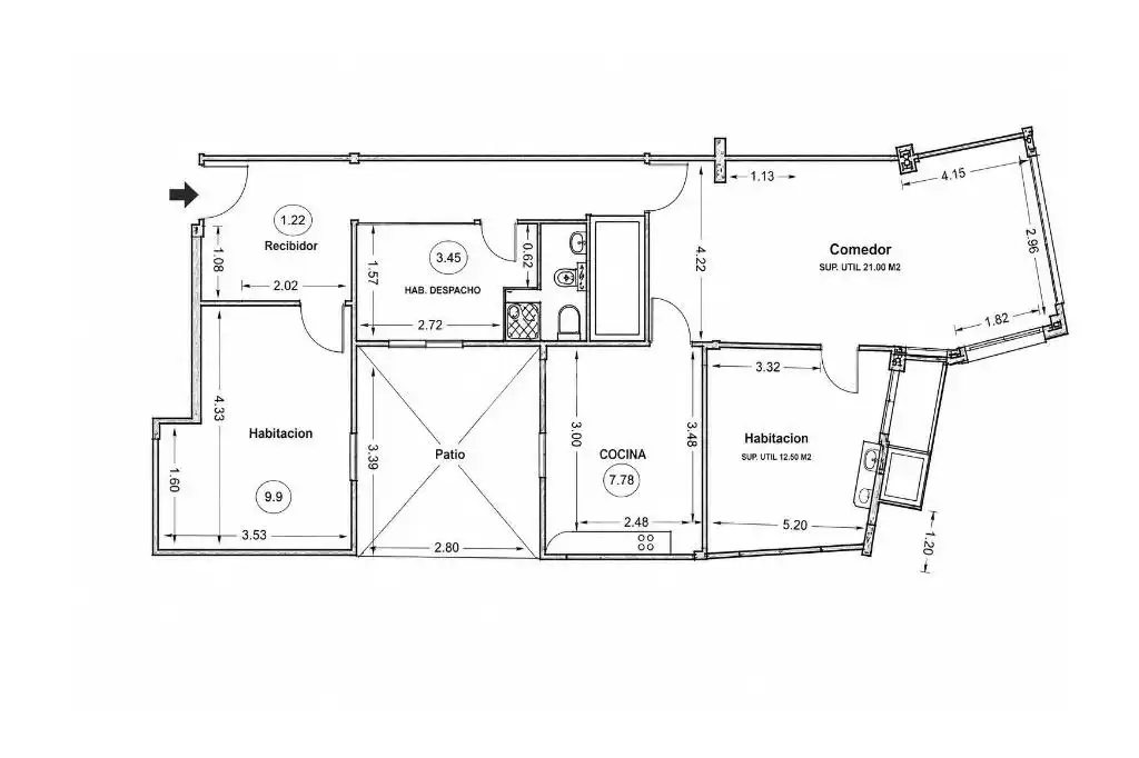 Appartamento con terrazza in vendita a Eixample, imagen 20