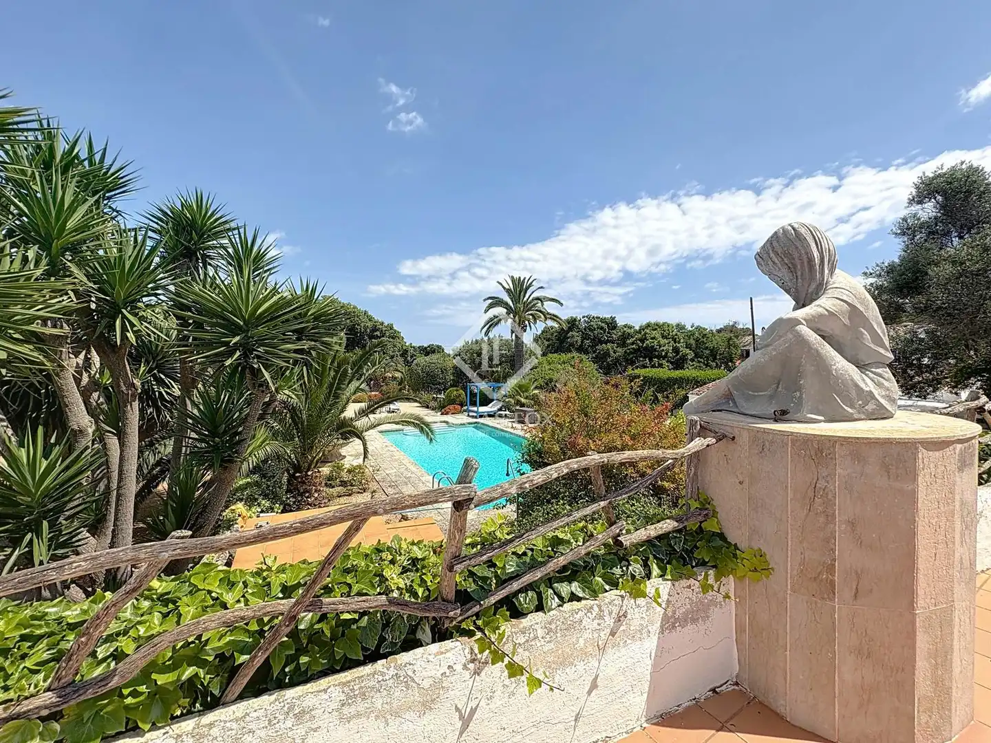Jardín de Finca rústica en venta en Es Castell con Aire acondicionado, Calefacción y Jardín privado