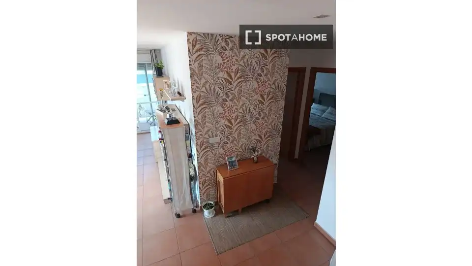 Schlafzimmer von Wohnung zur Miete in Canet d'En Berenguer mit Klimaanlage, Heizung und Möbliert