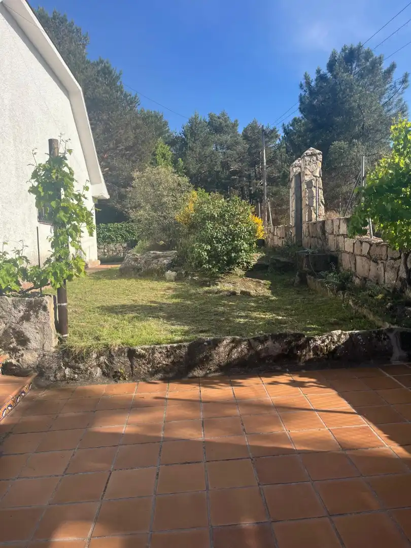 Jardín de Casa o chalet de alquiler en Becerril de la Sierra con Aire acondicionado, Calefacción y Jardín privado