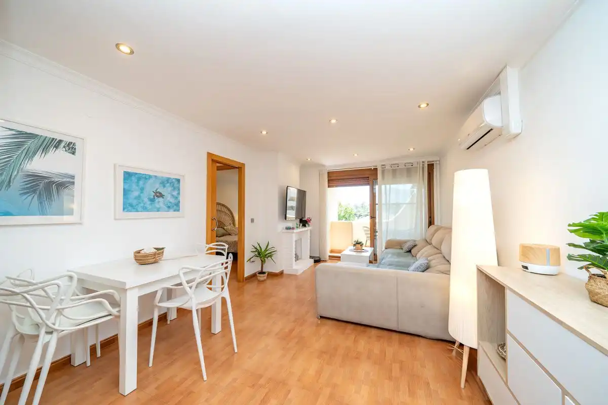 Living room of Flat for sale in Dénia  with Air Conditioner, Heating and Private garden