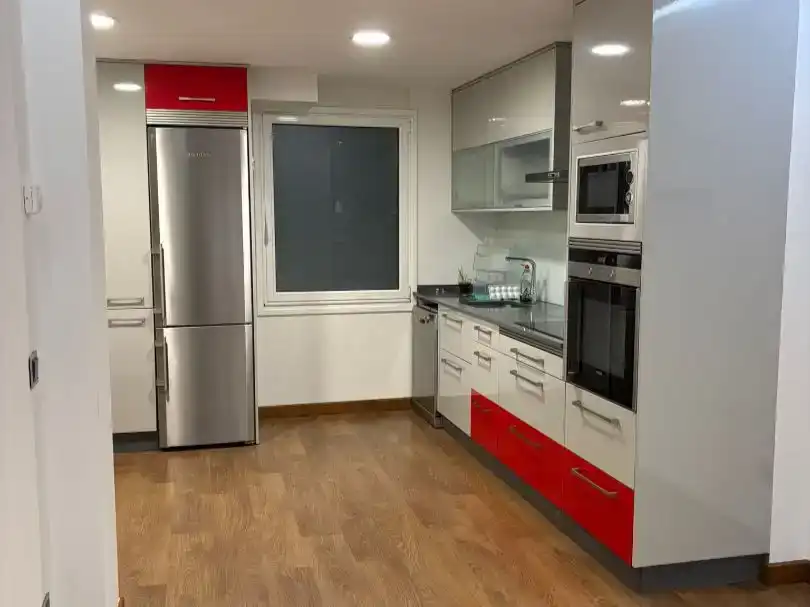 Kitchen of Flat for rent in Vigo   with Balcony