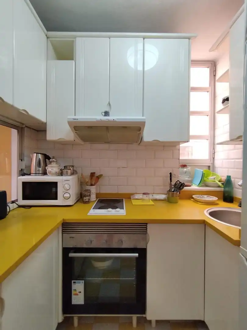 Cuina de Apartament de lloguer en Murcia amb Aire condicionat, Calefacció i Parquet