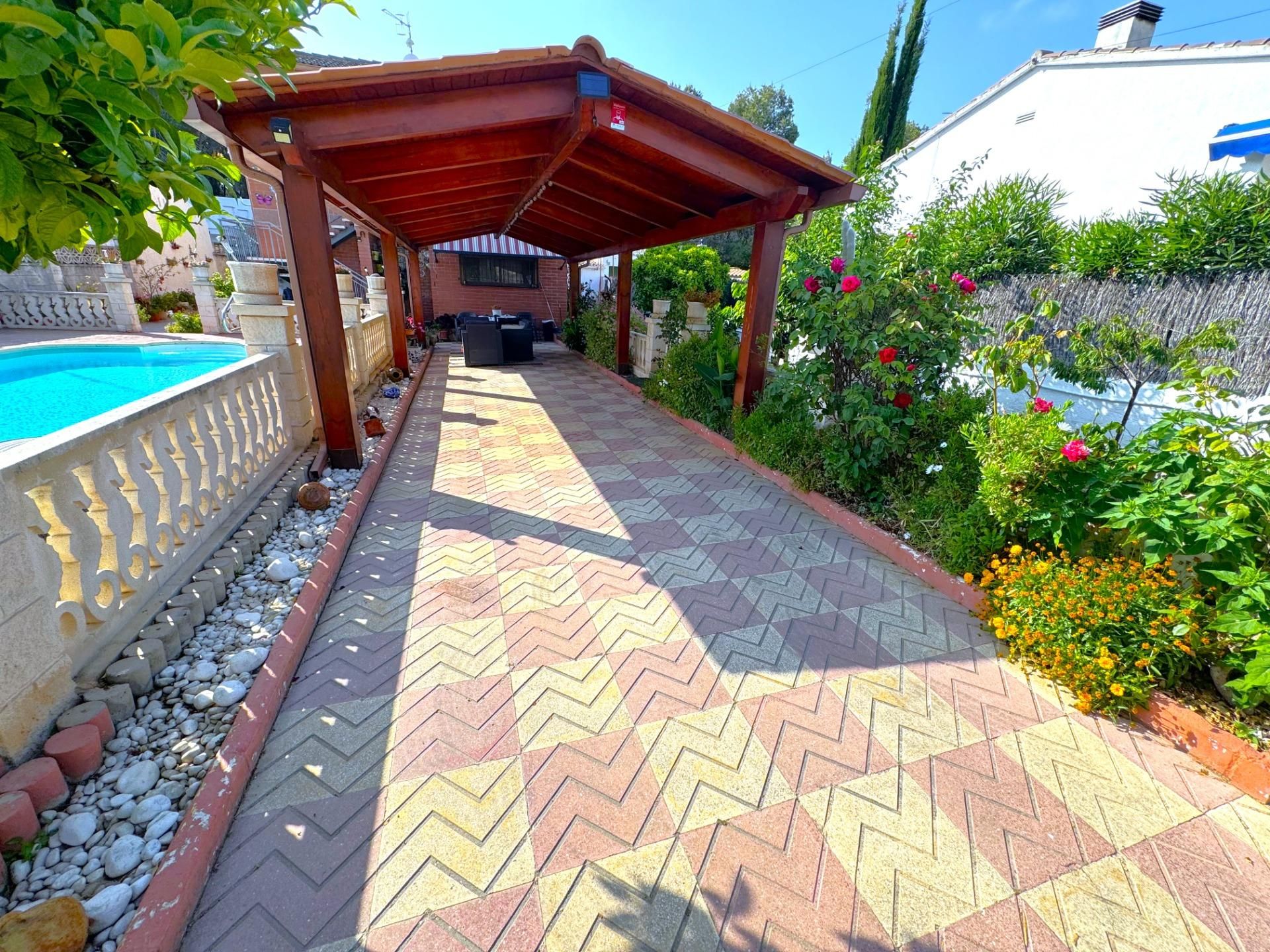 Terrassa de Casa o xalet en venda en Calafell amb Calefacció, Jardí privat i Terrassa