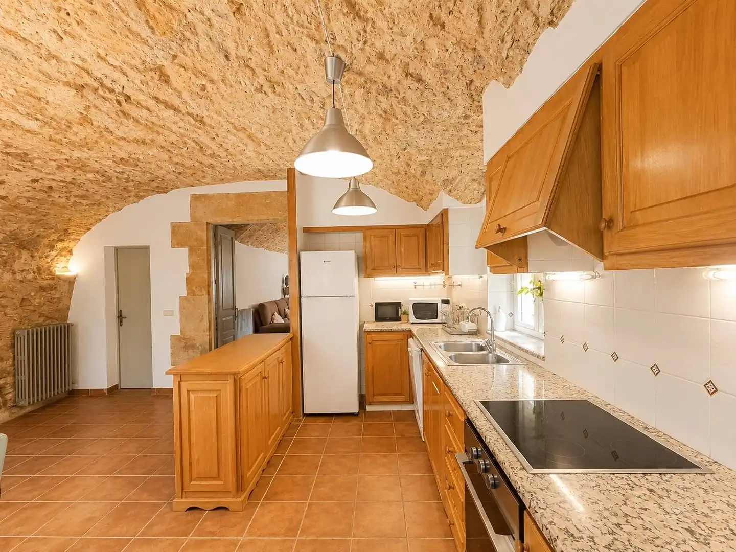 Küche von Country house zum Verkauf in Forallac mit Heizung, Privatgarten und Terrasse