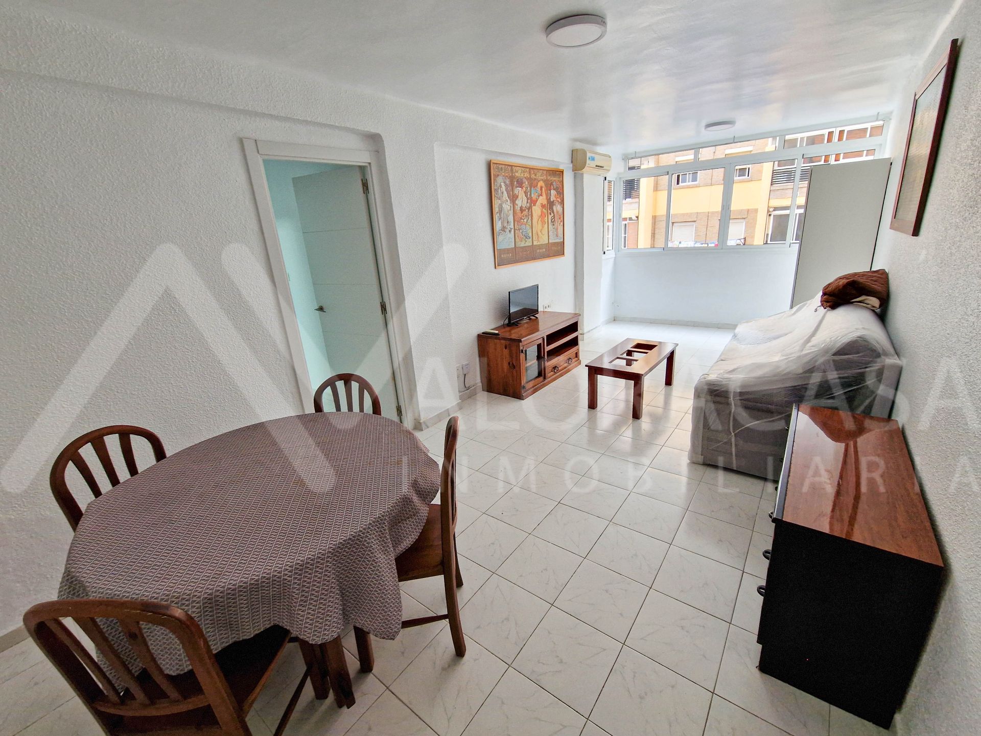 Living room of Flat to rent in Málaga Capital  with Furnished