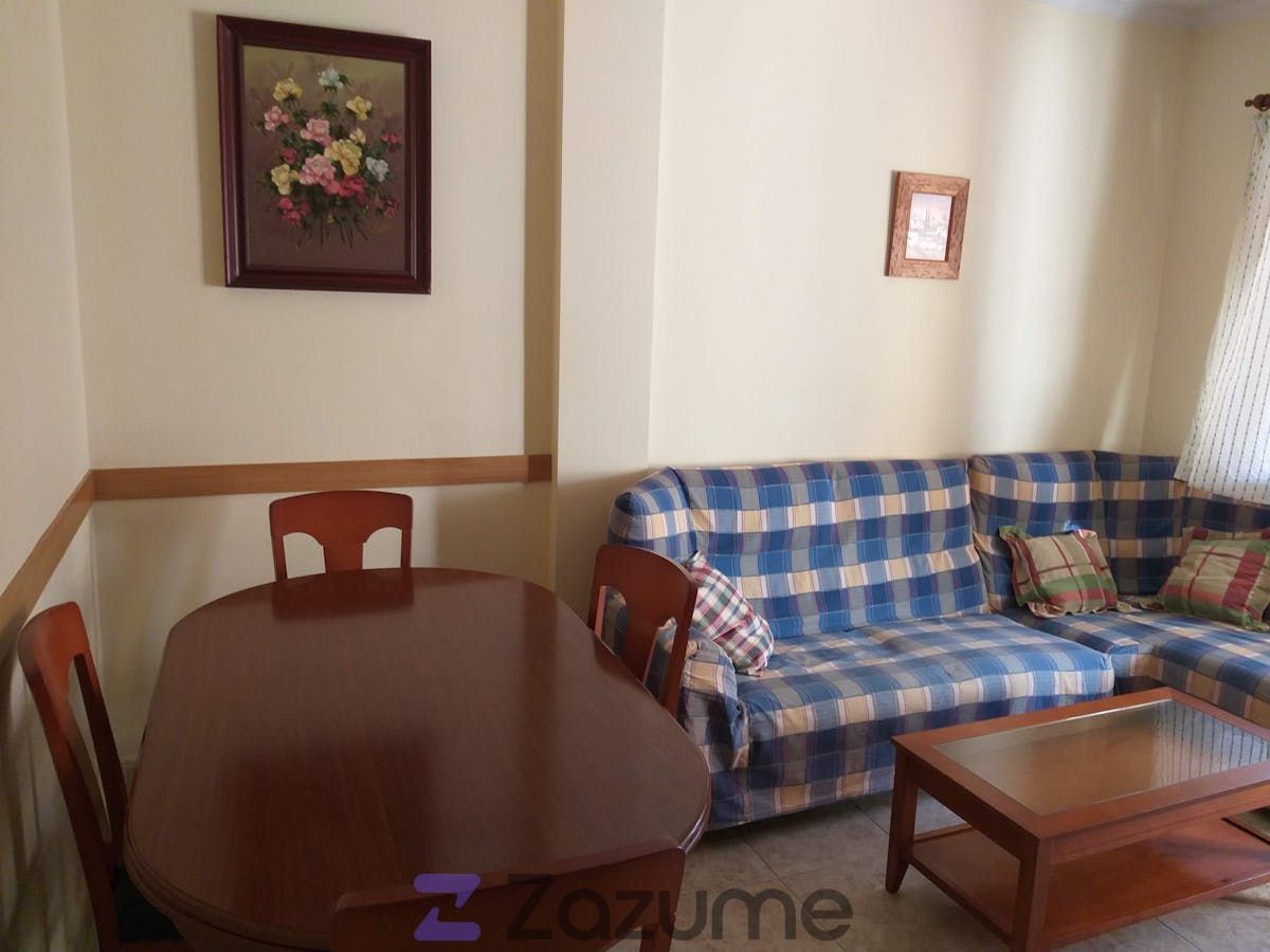 Sala d'estar de Pis de lloguer en Águilas amb Aire condicionat, Terrassa i Piscina