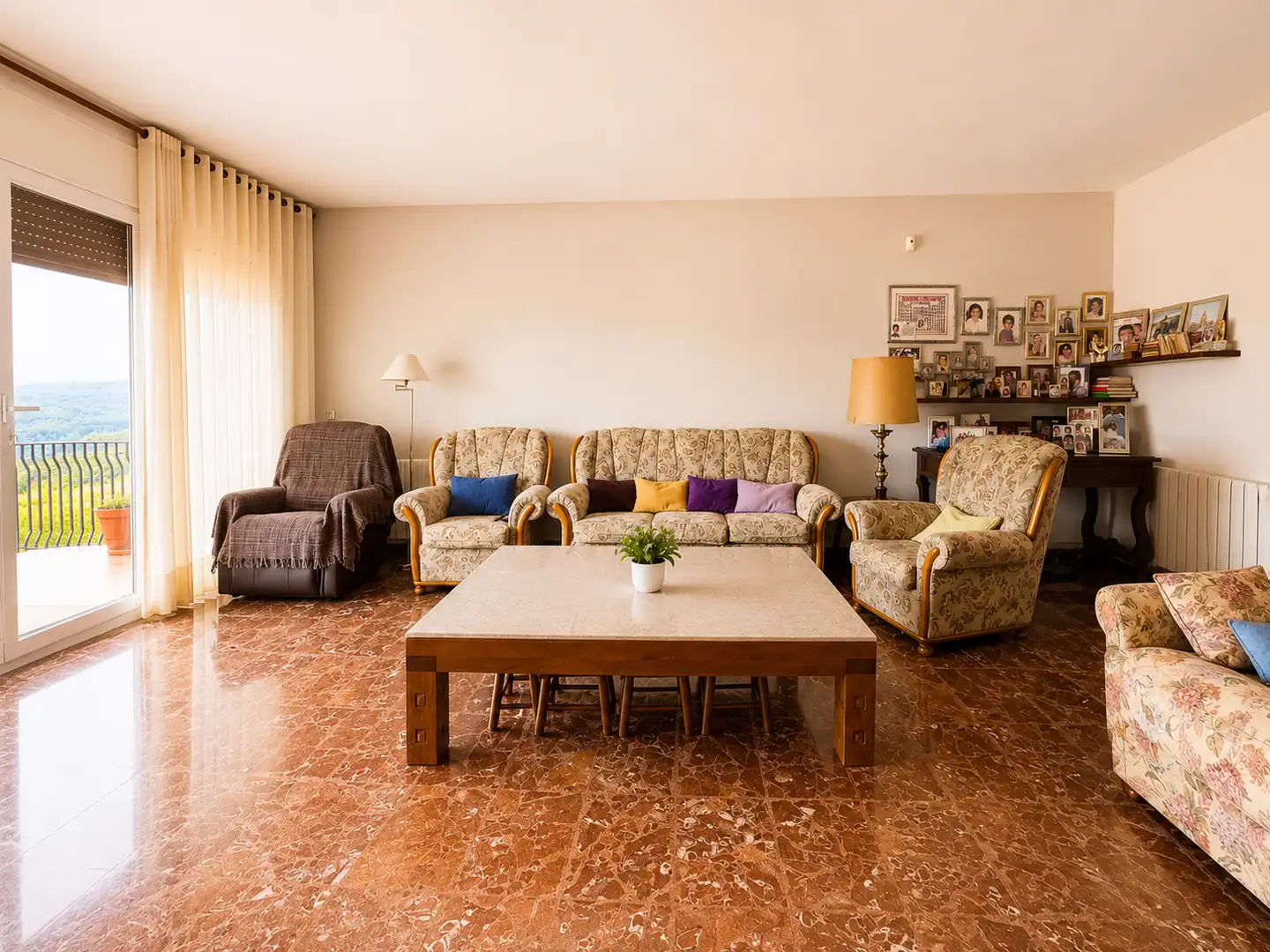 Living room of Country homes for sale in Argentona  with Air Conditioner, Heating and Private garden