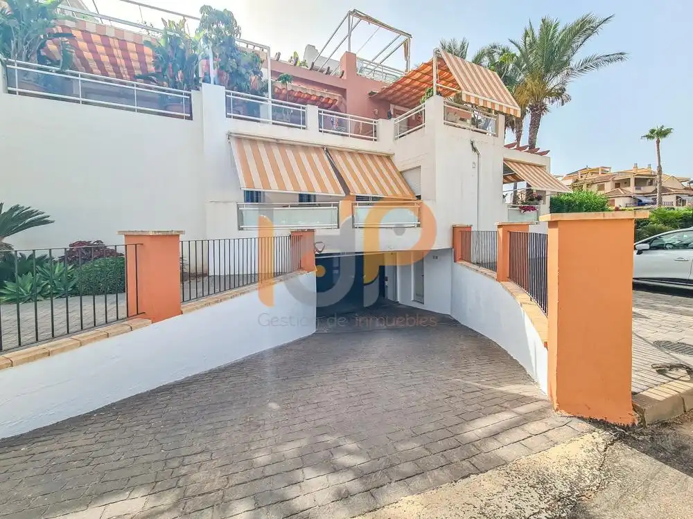 Außenansicht von Wohnungen zum Verkauf in Vera mit Klimaanlage, Terrasse und Gemeinschaftspool