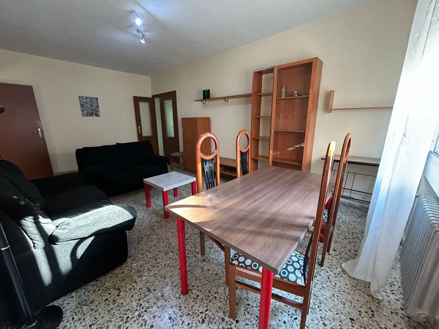 Sala de estar de Piso en venta en Ciudad Real con Calefacción, Terraza y Amueblado