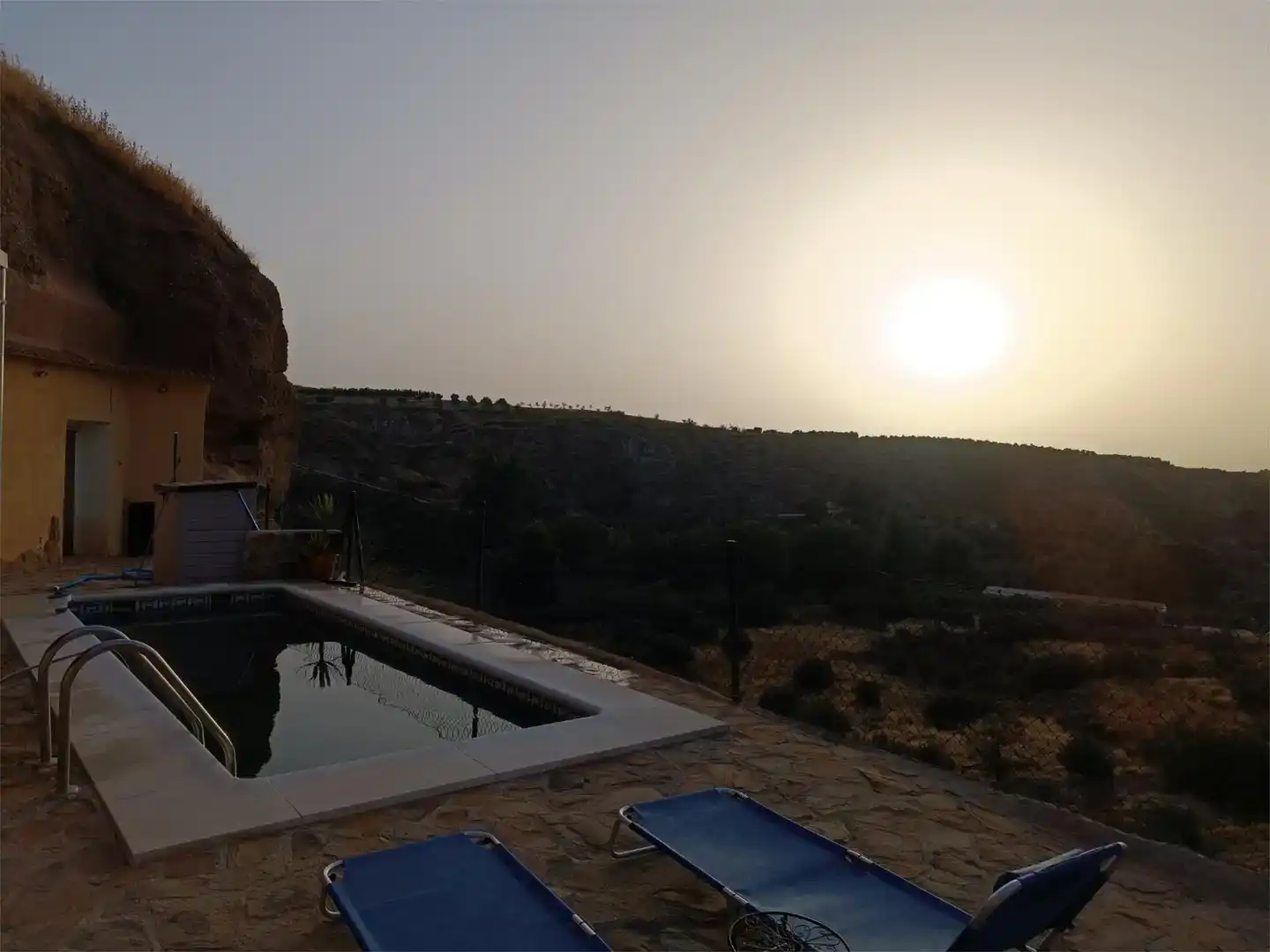 Piscina de Casa o xalet en venda en Freila amb Jardí privat, Piscina i Moblat