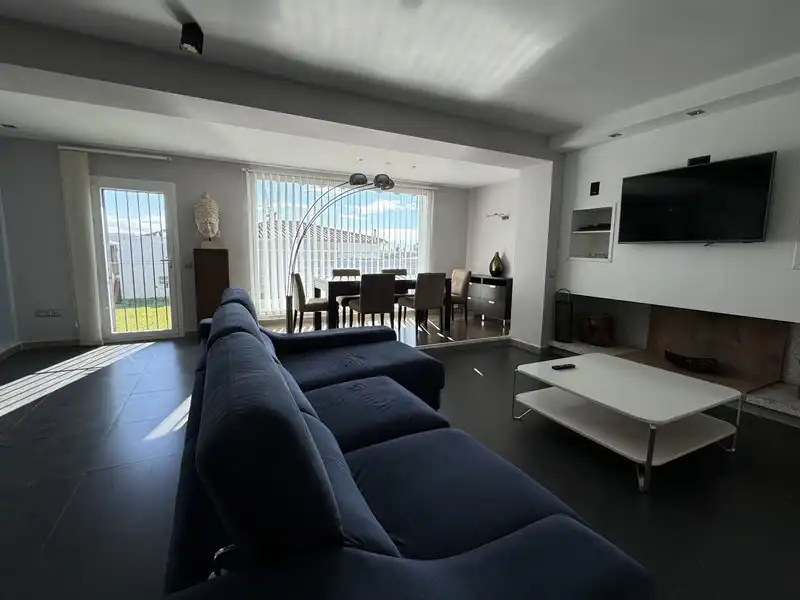 Sala d'estar de Casa o xalet de lloguer en Marbella amb Aire condicionat, Terrassa i Moblat