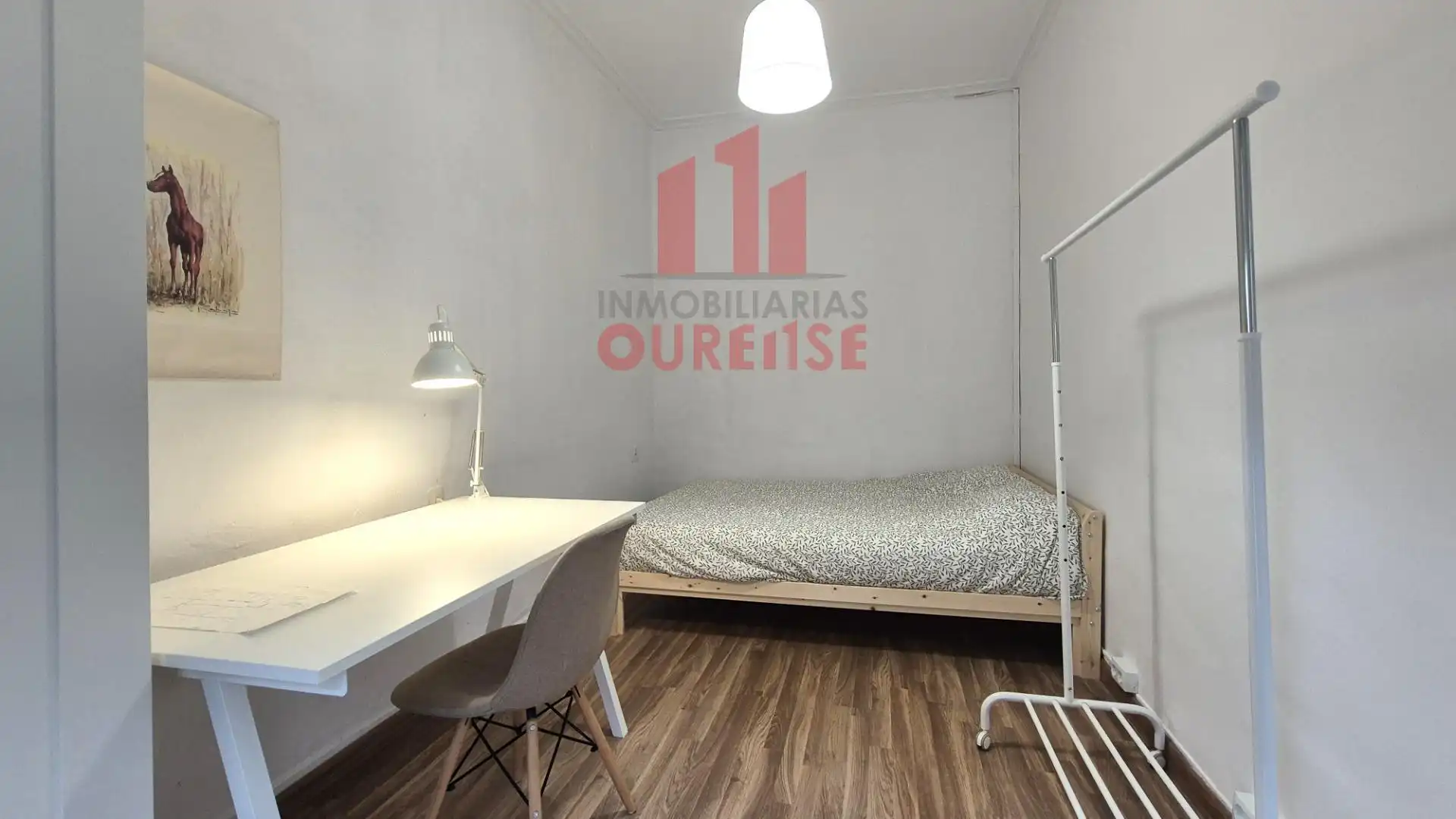 Schlafzimmer von Wohnung zur untervermieten in Ourense Capital  mit Heizung, Möbliert und Balkon