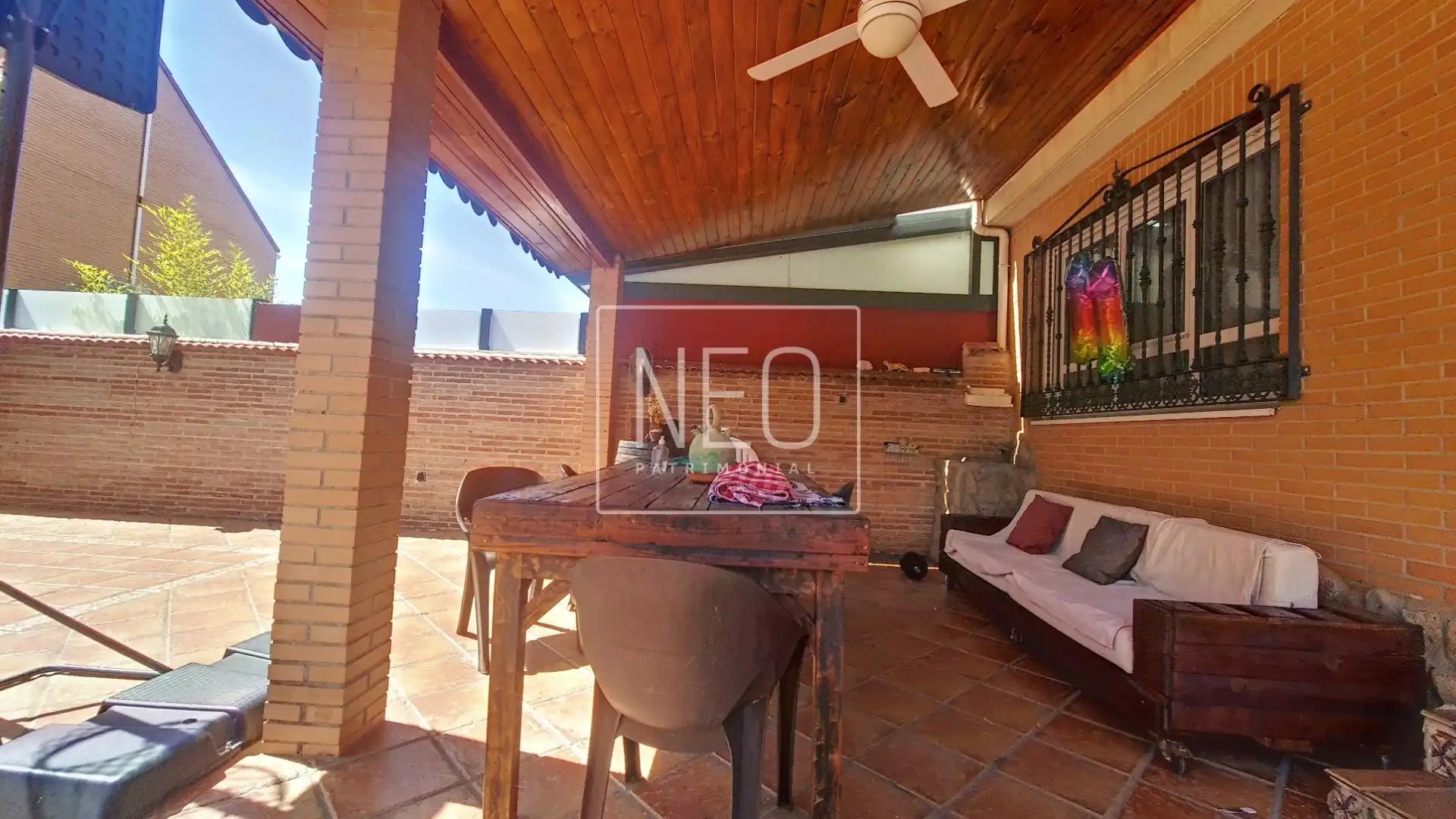 Terraza de Casa adosada en venta en Parla con Aire acondicionado, Calefacción y Balcón