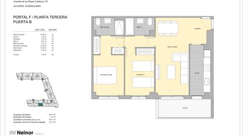 Photo 2 from new construction home in Flat for sale in   Avenida Reyes Católicos, 101, Alovera, Guadalajara