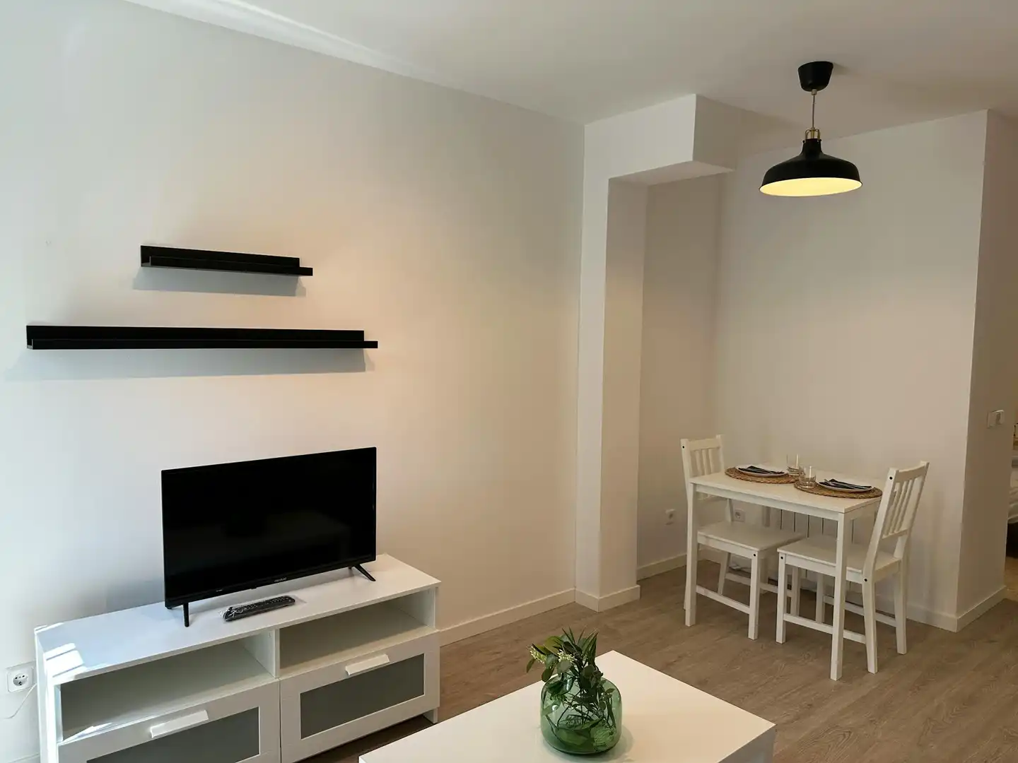 Sala de estar de Piso de alquiler en Madrid con Calefacción, Amueblado y Lavadora