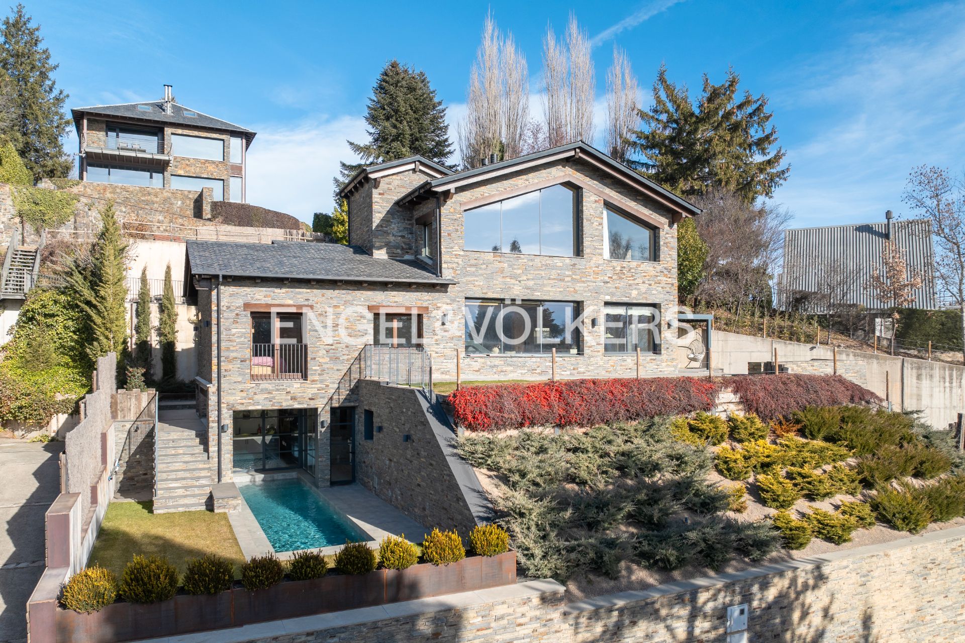 Exterior view of House or chalet for sale in Bolvir  with Heating, Private garden and Parquet flooring