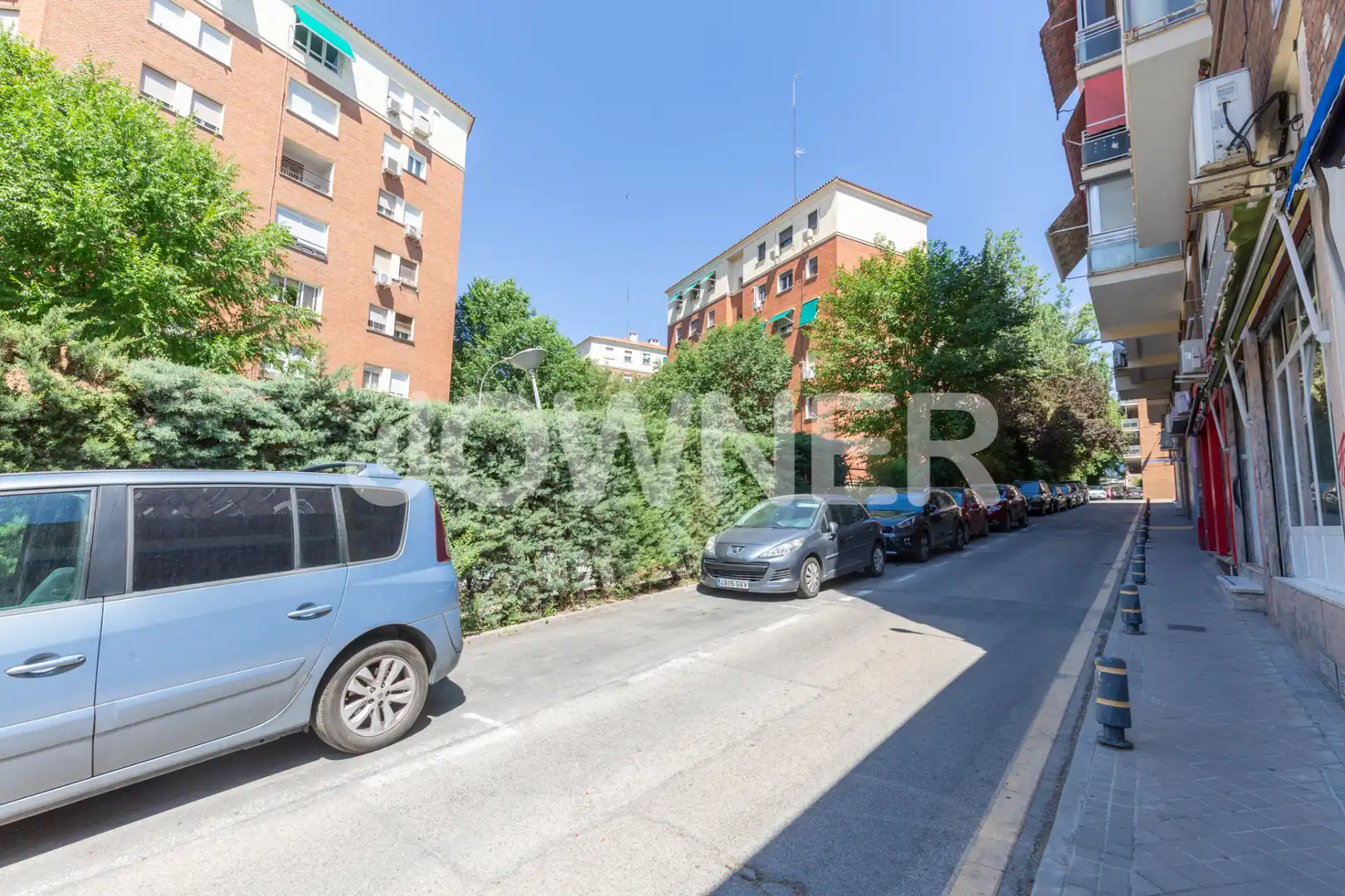 Parking of Flat for rent in Madrid  with Air Conditioner, Heating and Terrace