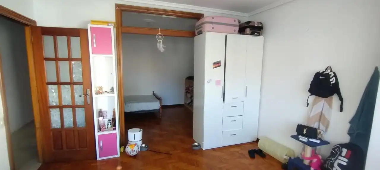Bedroom of Flat for sale in Ferrol  with Heating, Parquet flooring and Storage room