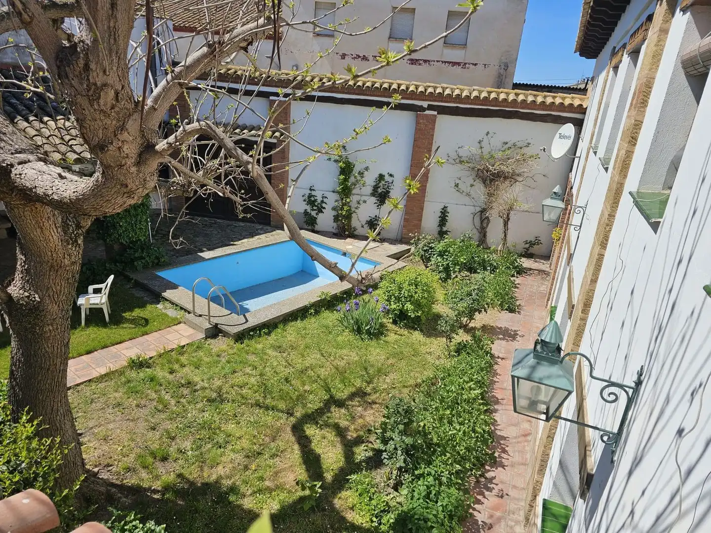 Jardí de Casa o xalet en venda en Pueyo de Santa Cruz amb Terrassa, Traster i Piscina comunitària