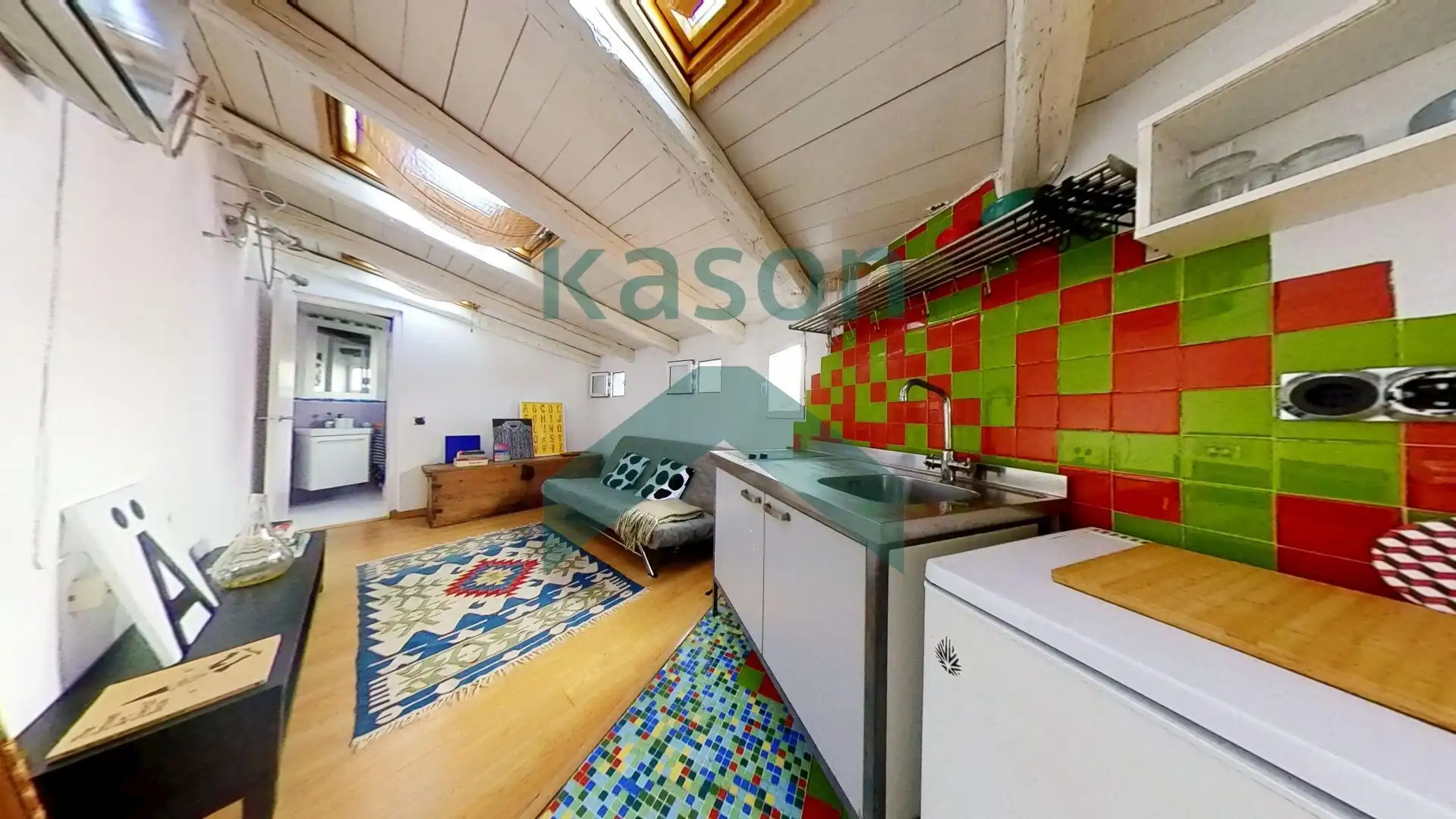 Cocina de Apartamento en venta en Madrid con Aire acondicionado, Calefacción y Amueblado