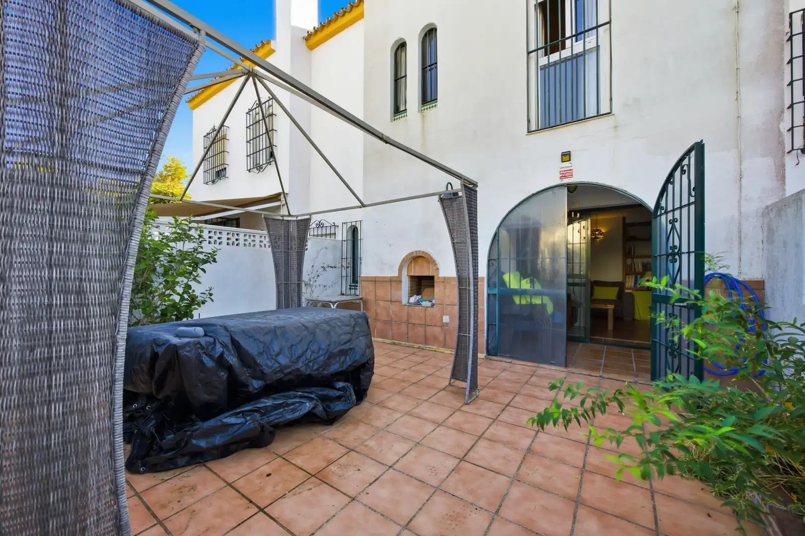 Jardín de Casa o chalet en venta en Casares con Jardín privado, Terraza y Piscina