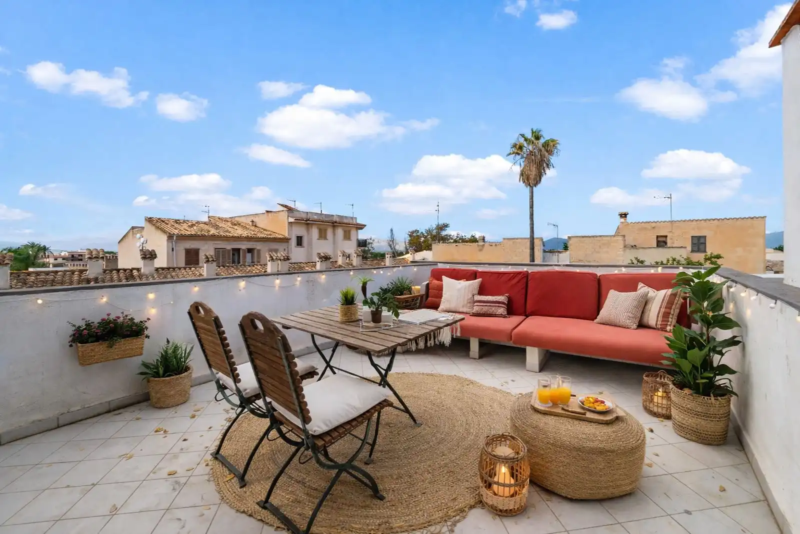 Terrace of Detached homes for sale in Alcúdia  with Heating, Parquet flooring and Terrace