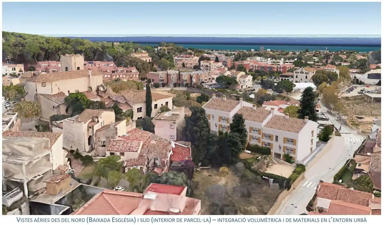 Außenansicht von Wohnung zum Verkauf in Cabrera de Mar