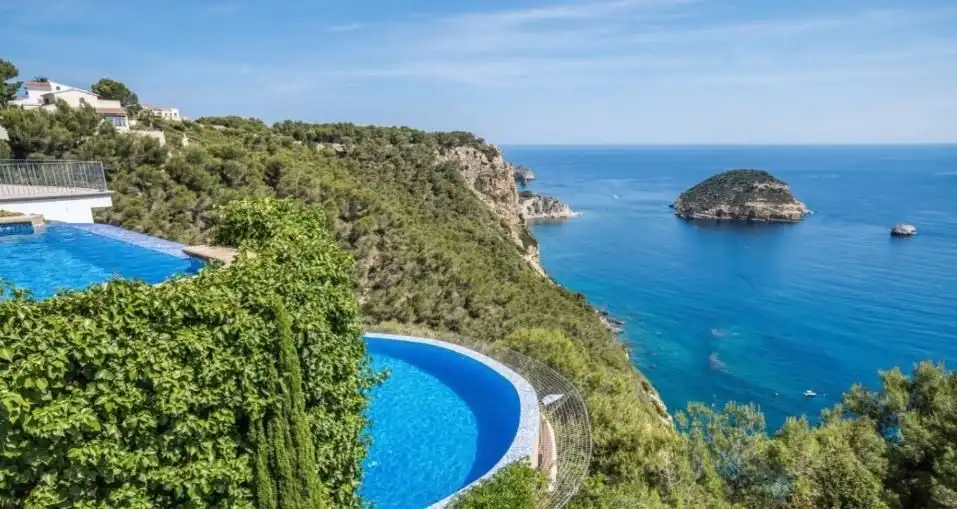 Piscina de Casa o xalet en venda en Jávea / Xàbia amb Aire condicionat, Jardí privat i Terrassa