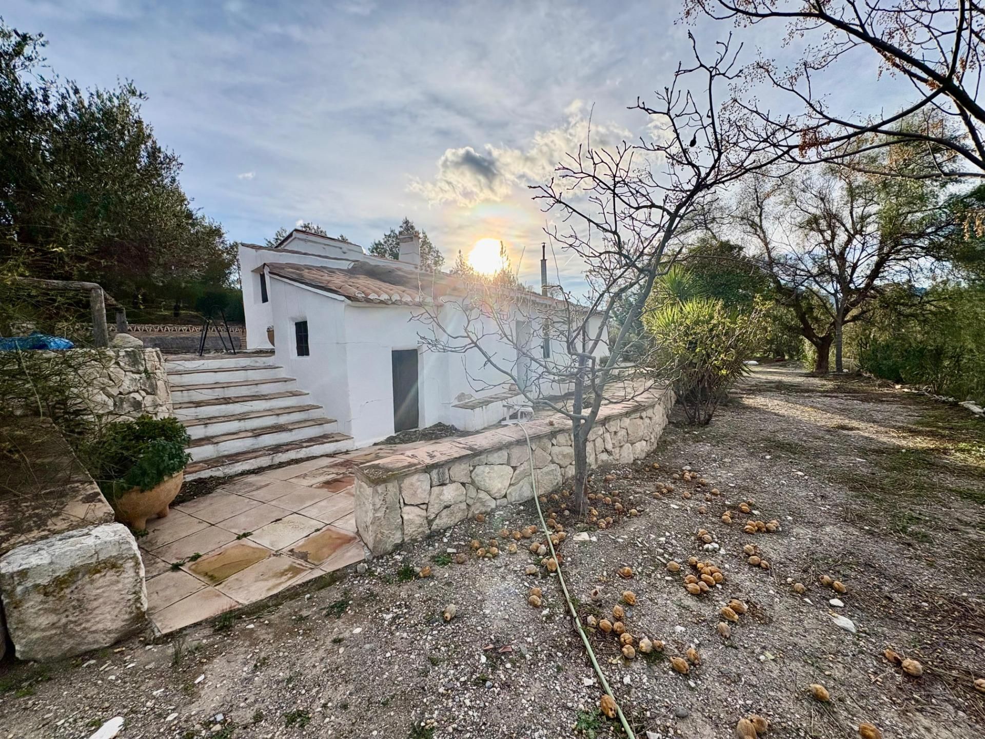 Exterior view of House or chalet for sale in Lorca  with Terrace, Swimming Pool and Furnished