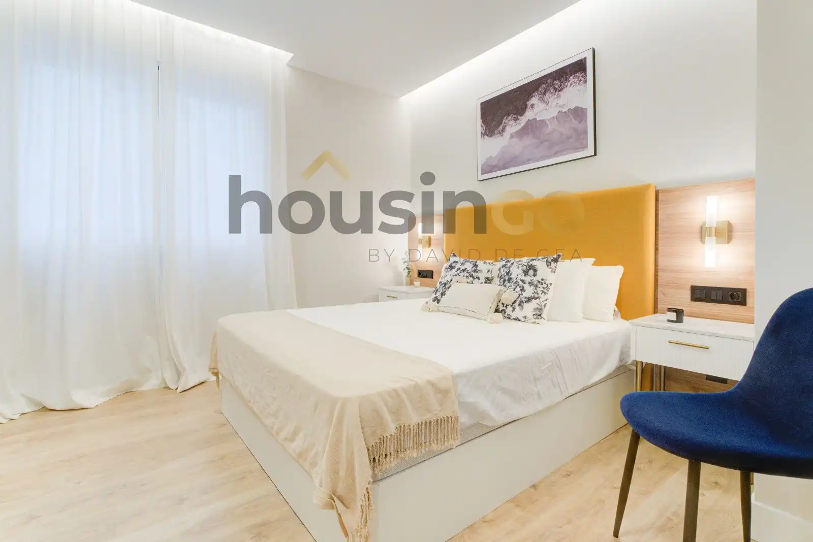 Habitación de Piso de alquiler en Madrid con Aire acondicionado, Calefacción y Amueblado