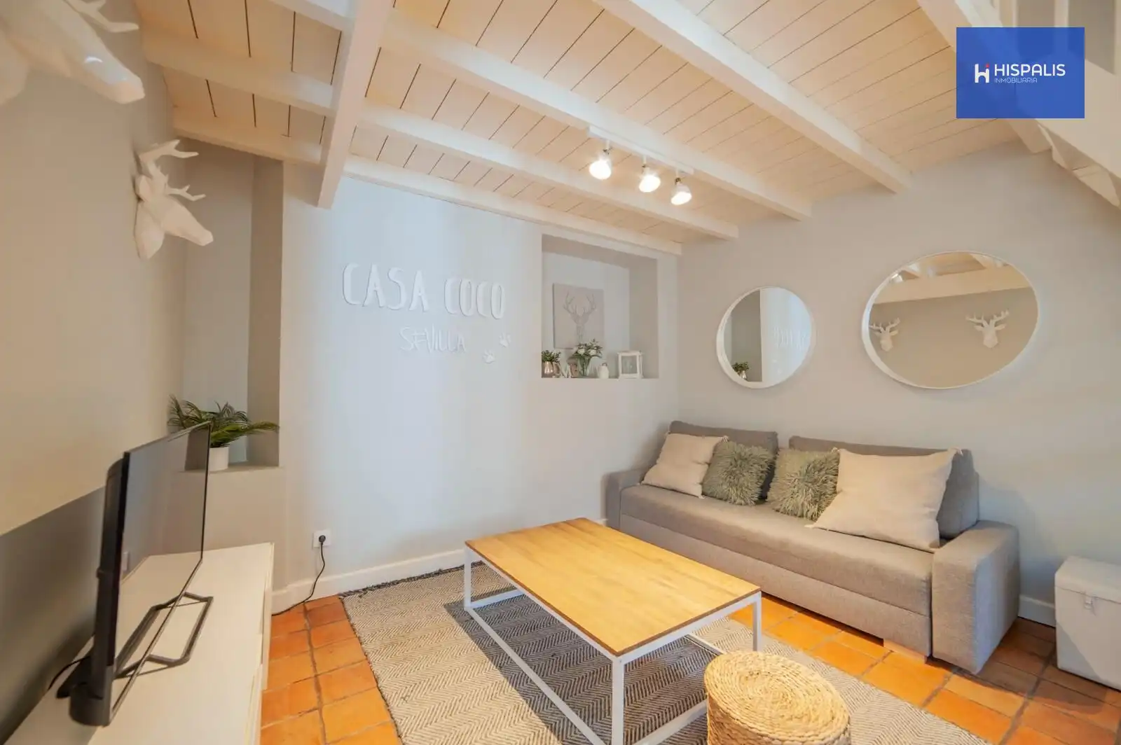 Sala de estar de Loft en venta en Casco Antiguo