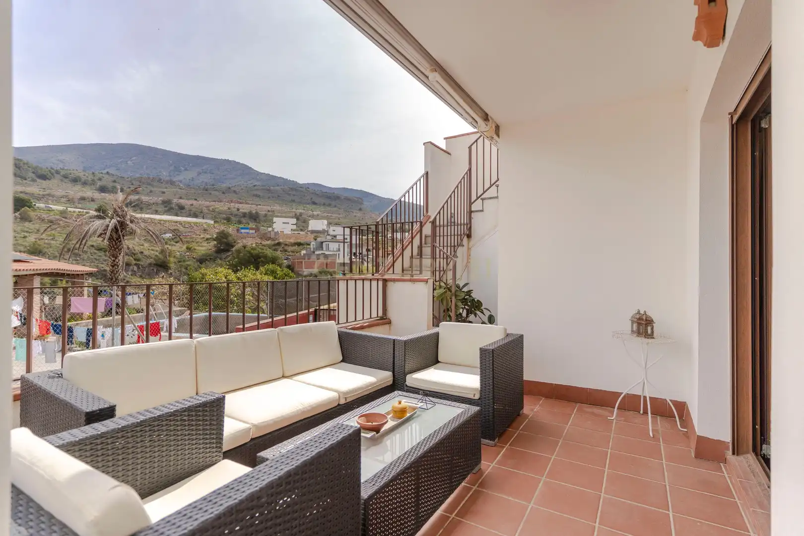 Terraza de Apartamento en venta en Vélez de Benaudalla con Aire acondicionado, Trastero y Piscina