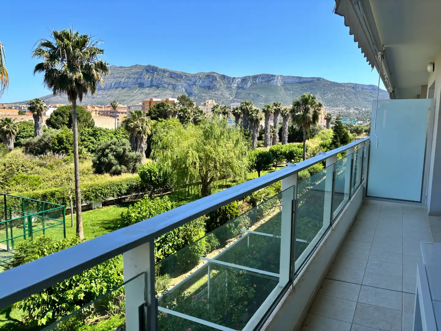 Terrace of Apartments for rent in Dénia  with Air Conditioner, Terrace and Furnished