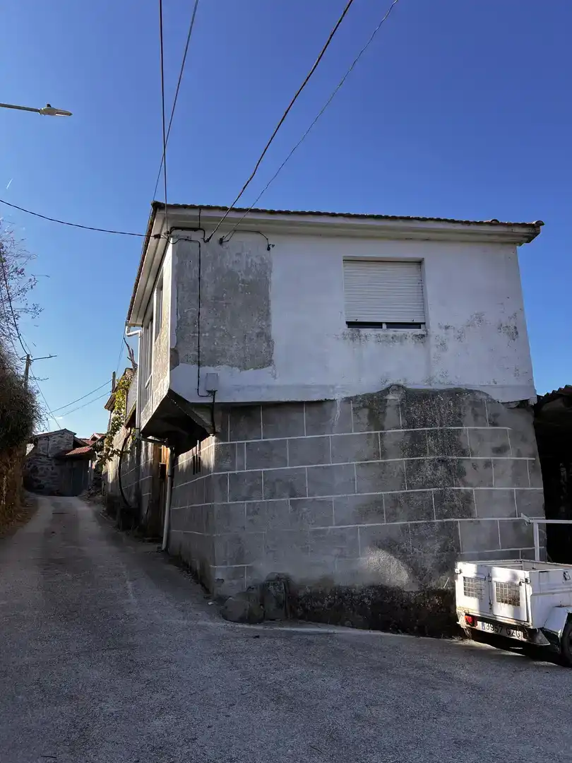 Vista exterior de Finca rústica en venda en Ramirás amb Jardí privat, Parquet i Traster