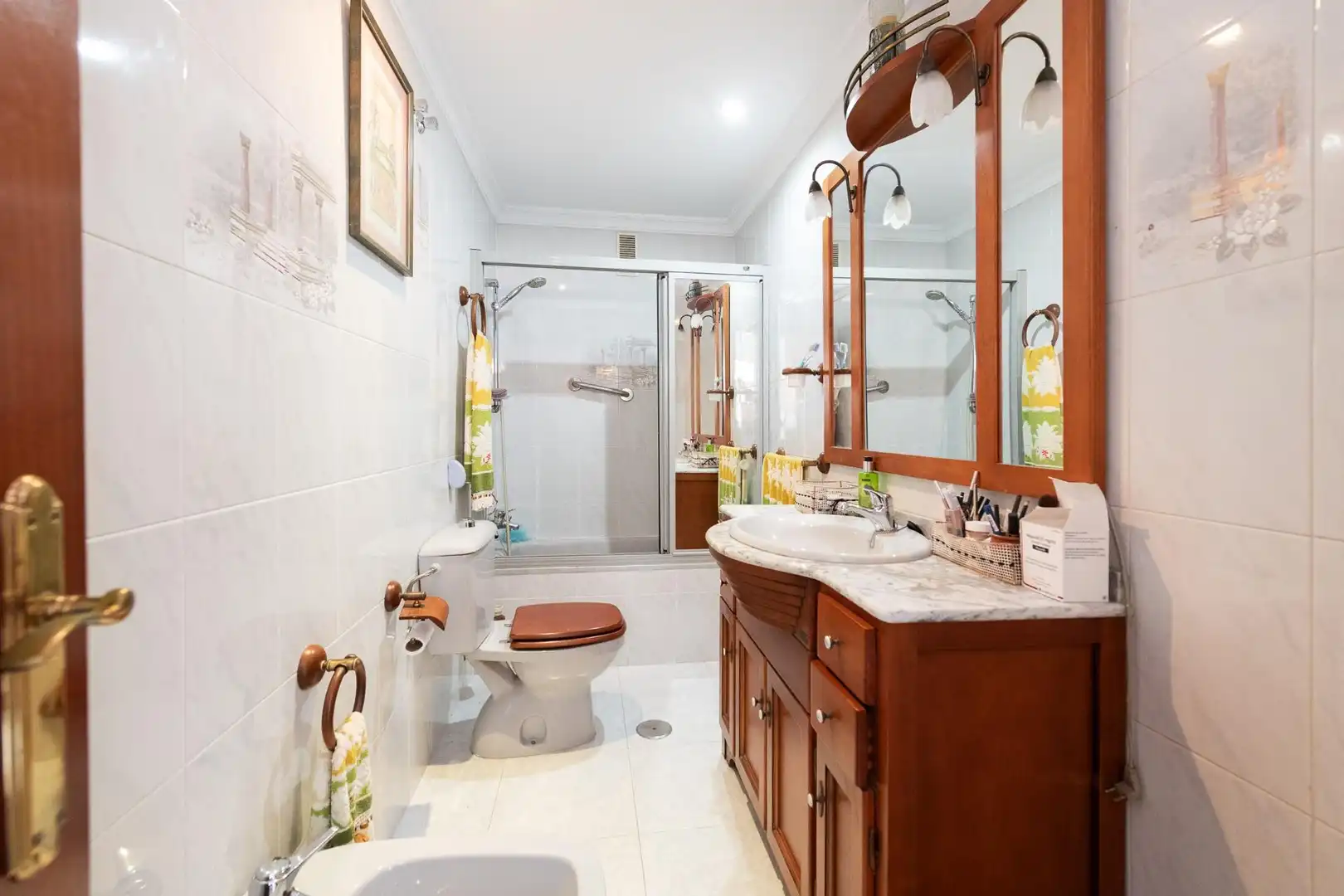 Baño de Casa adosada en venta en Rincón de la Victoria con Trastero y Piscina comunitaria