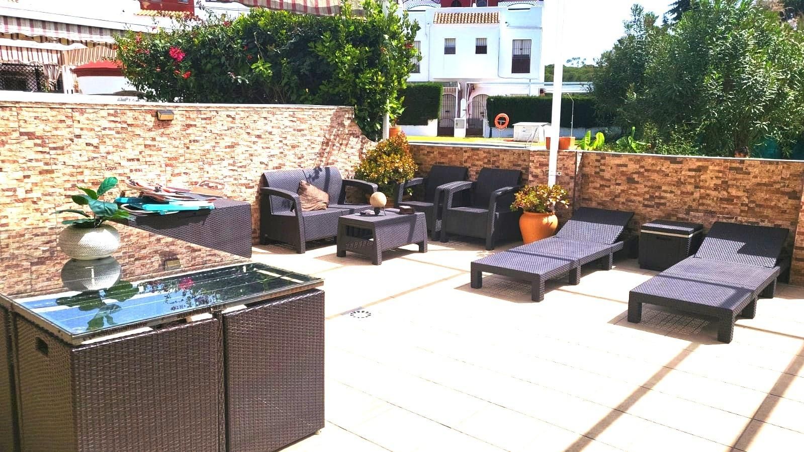Terrace of House or chalet for sale in El Portil  with Terrace, Storage room and Swimming Pool