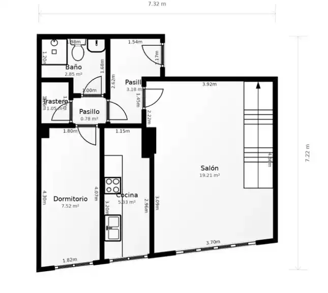 Dúplex en venta en Torrelles de Foix con Terraza y Balcón