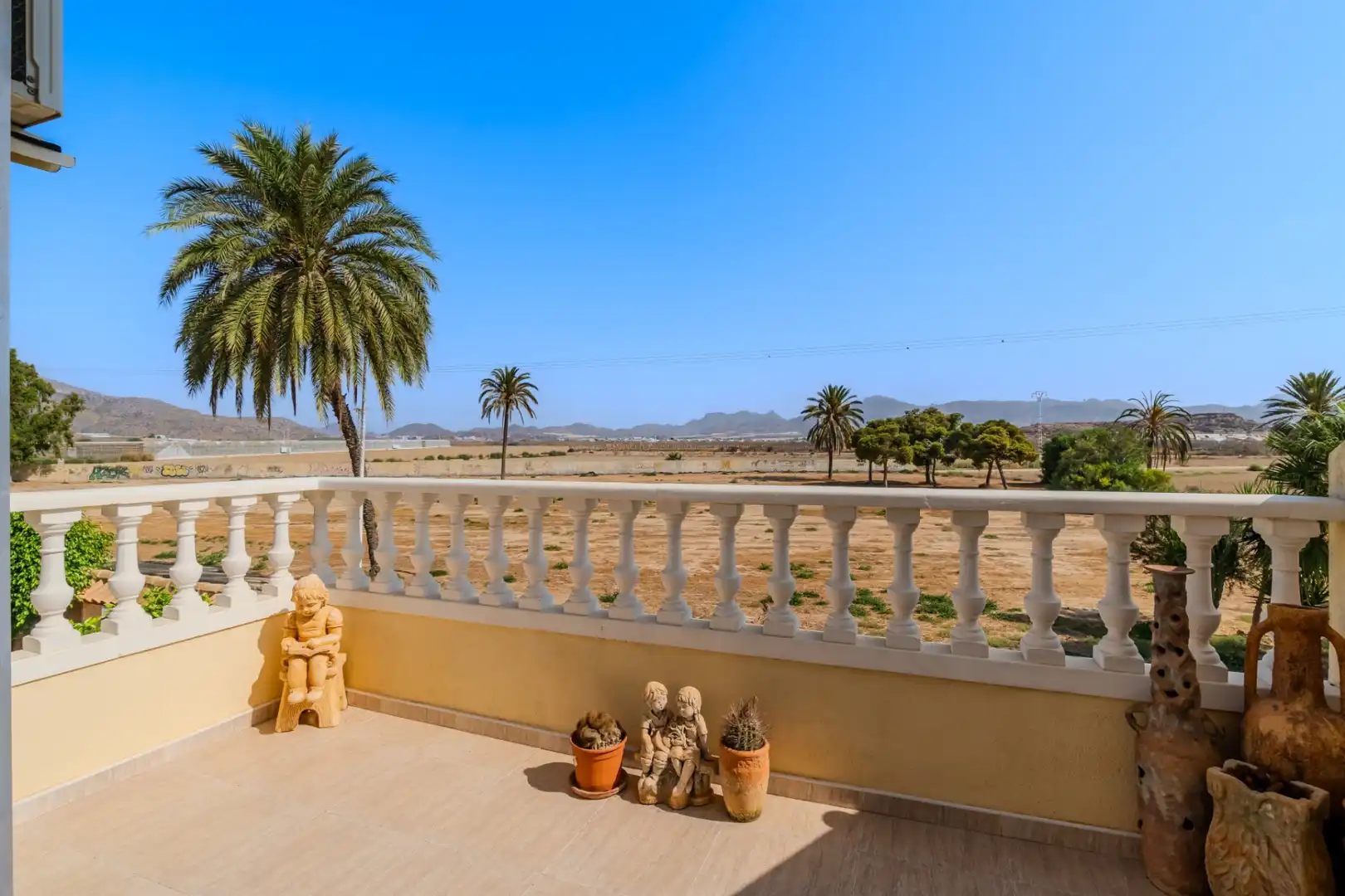 Terrassa de Casa adosada en venda en Mazarrón amb Aire condicionat, Jardí privat i Terrassa