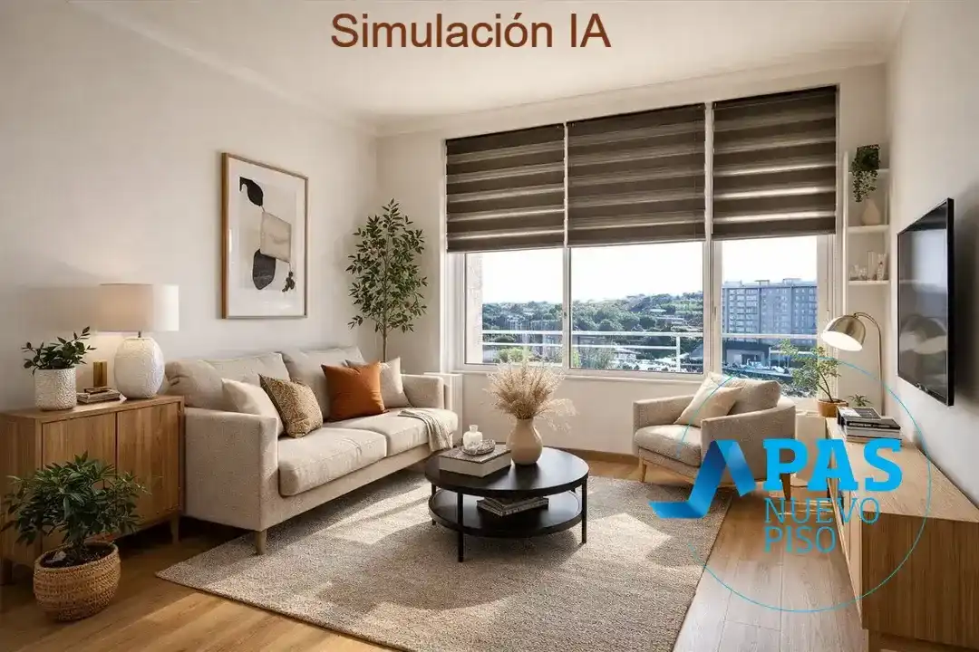 Sala de estar de Piso en venta en Camargo con Terraza
