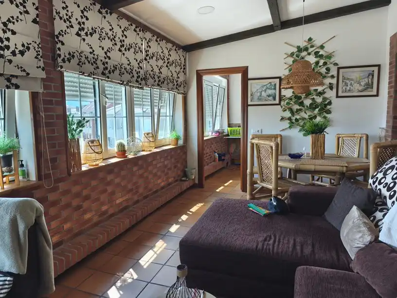 Living room of Attic for sale in Pravia  with Heating, Terrace and Furnished