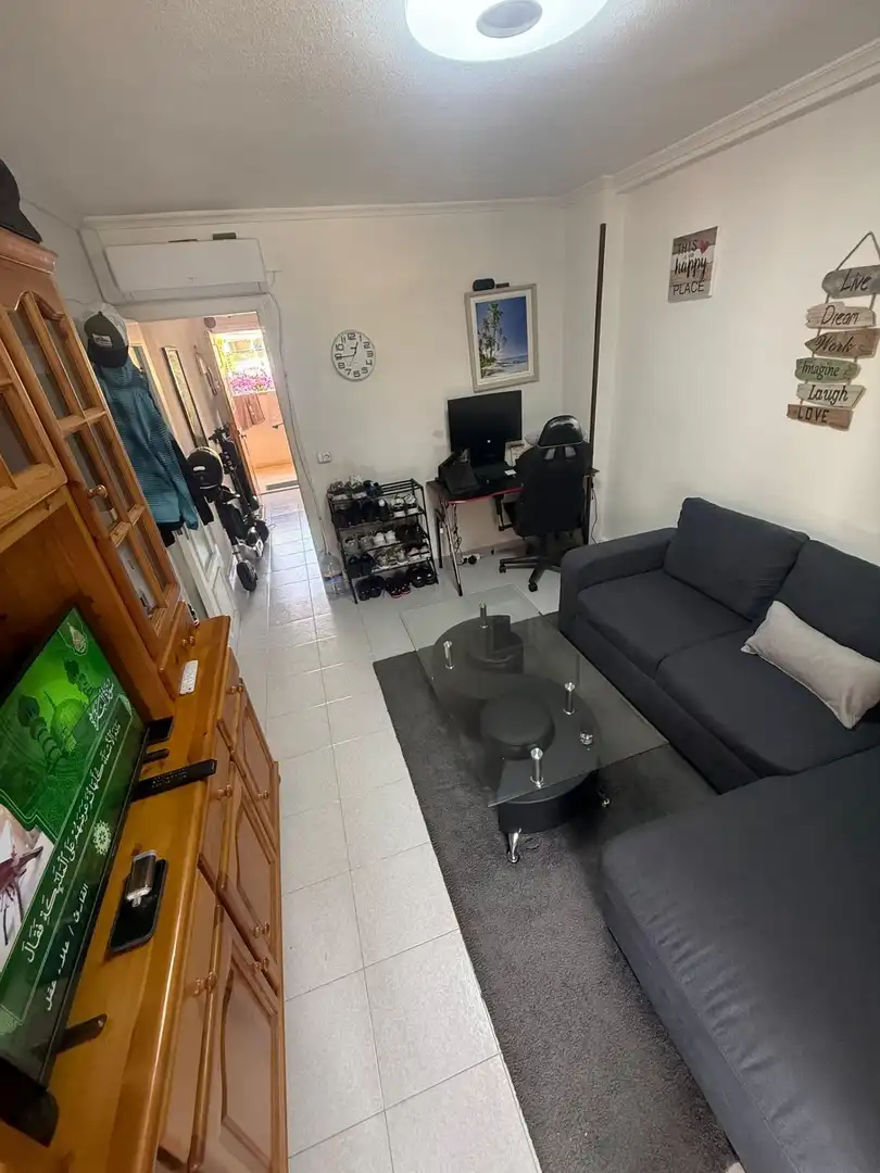 Sala de estar de Apartamento en venta en Finestrat con Terraza y Amueblado