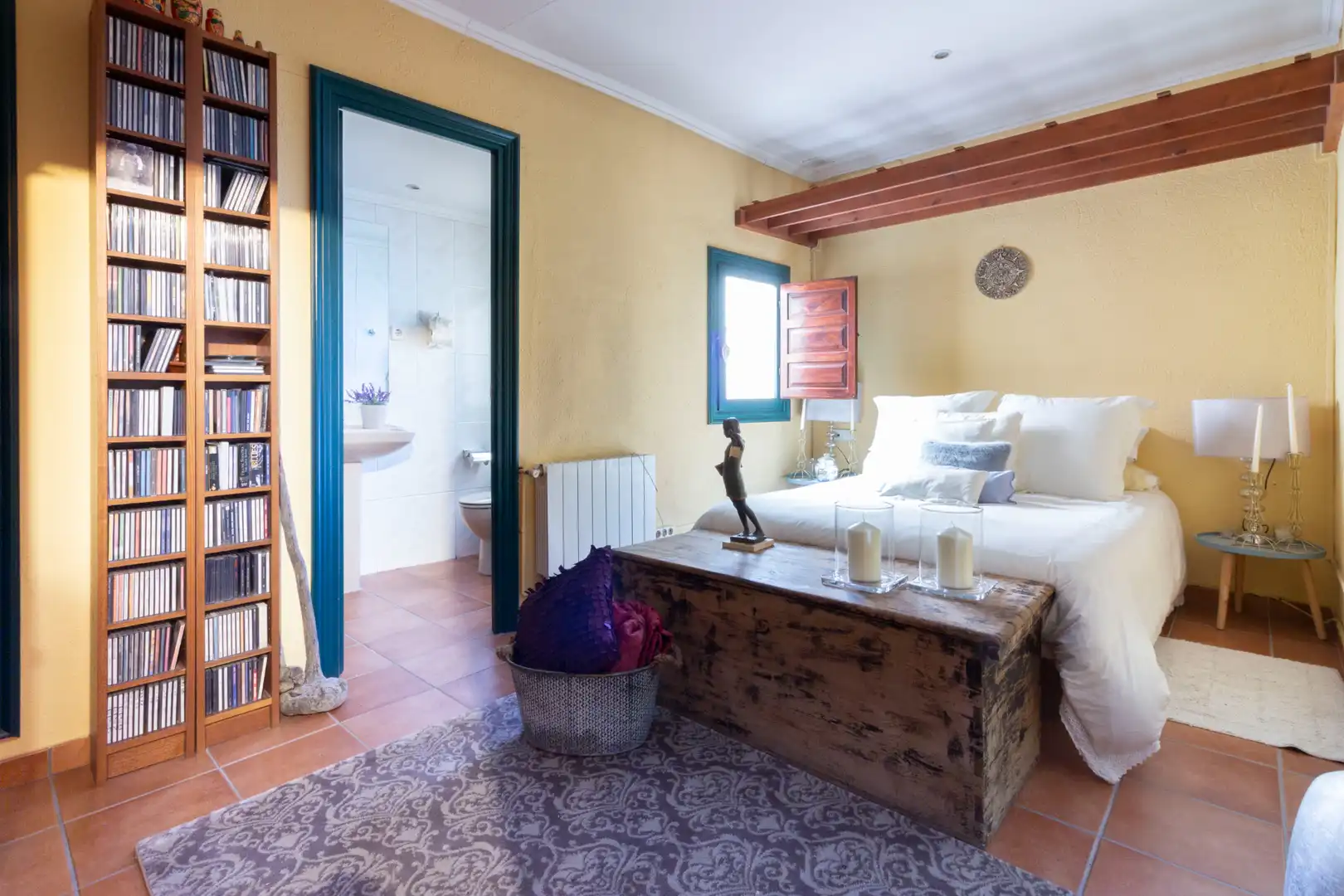 Dormitori de Casa o xalet en venda en Subirats amb Aire condicionat, Jardí privat i Moblat