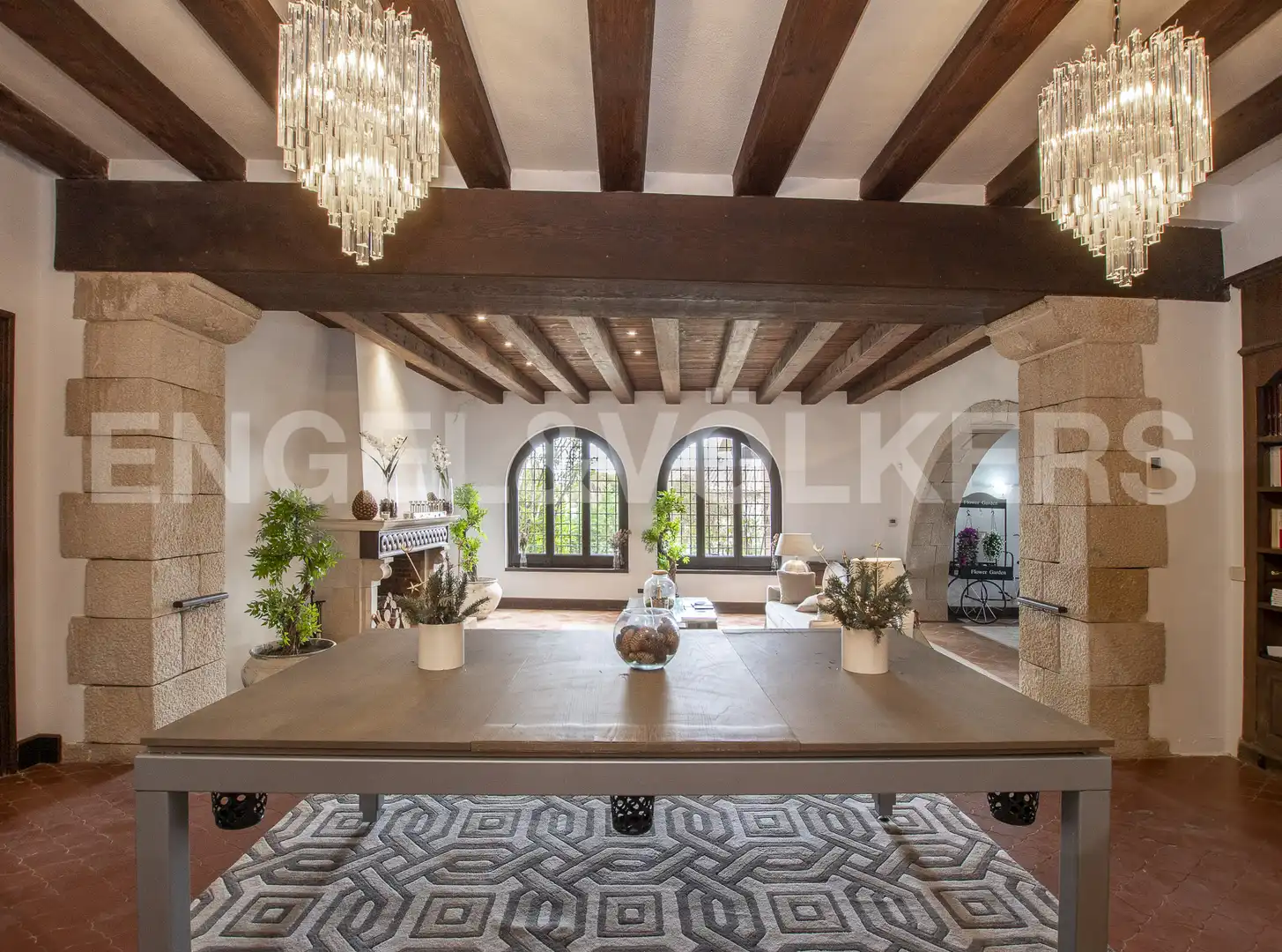 Dining room of Houses for sale in Castelldefels  with Air Conditioner, Heating and Private garden