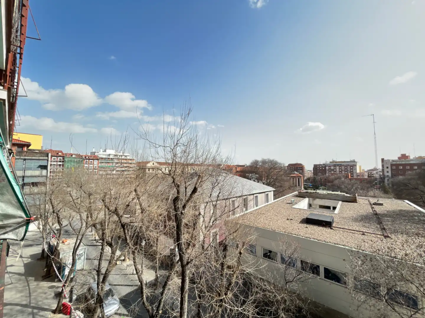 Außenansicht von Wohnung zur untervermieten in Madrid mit Klimaanlage, Terrasse und Möbliert