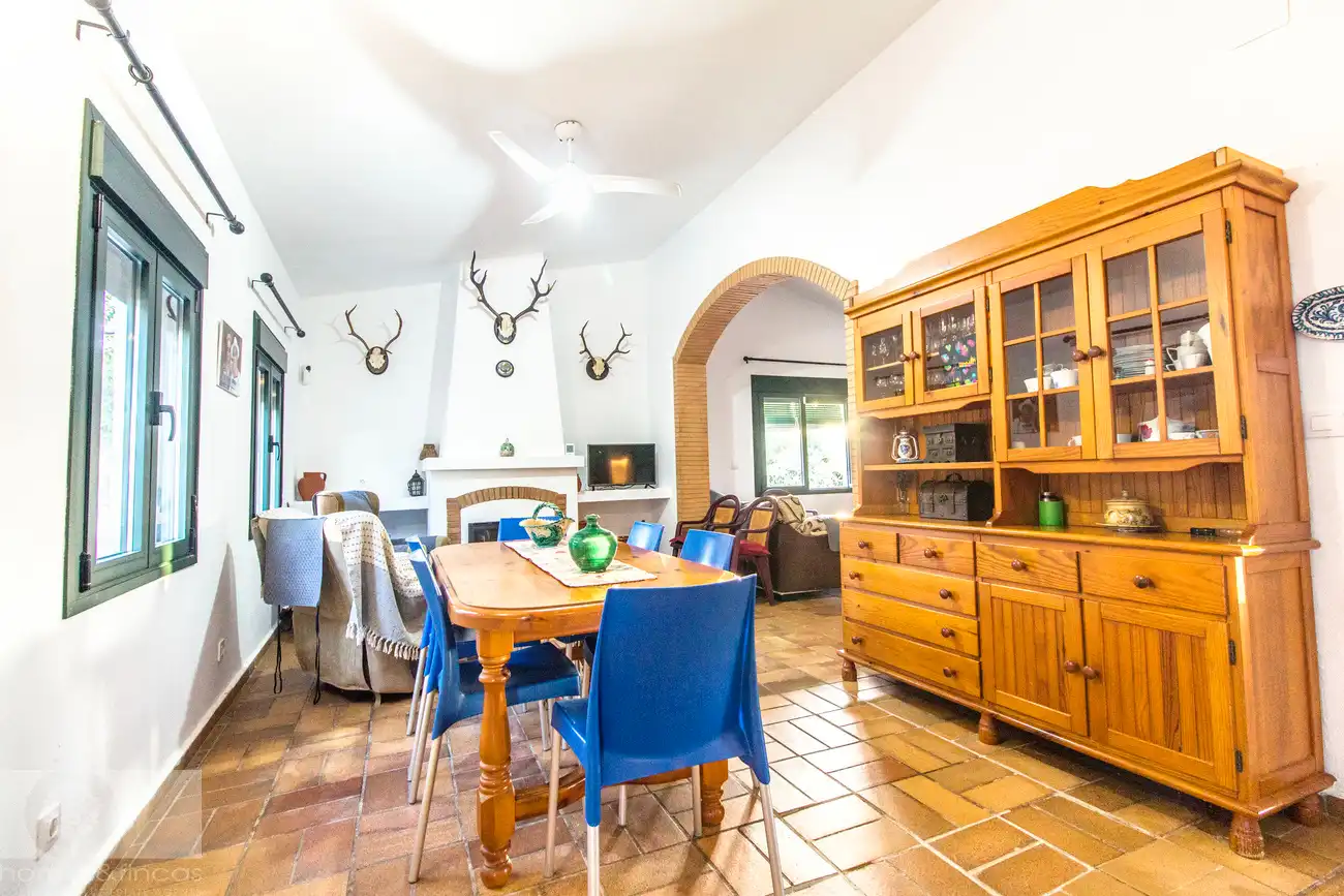 Esszimmer von Country house zum Verkauf in Ayamonte mit Schwimmbad und Möbliert
