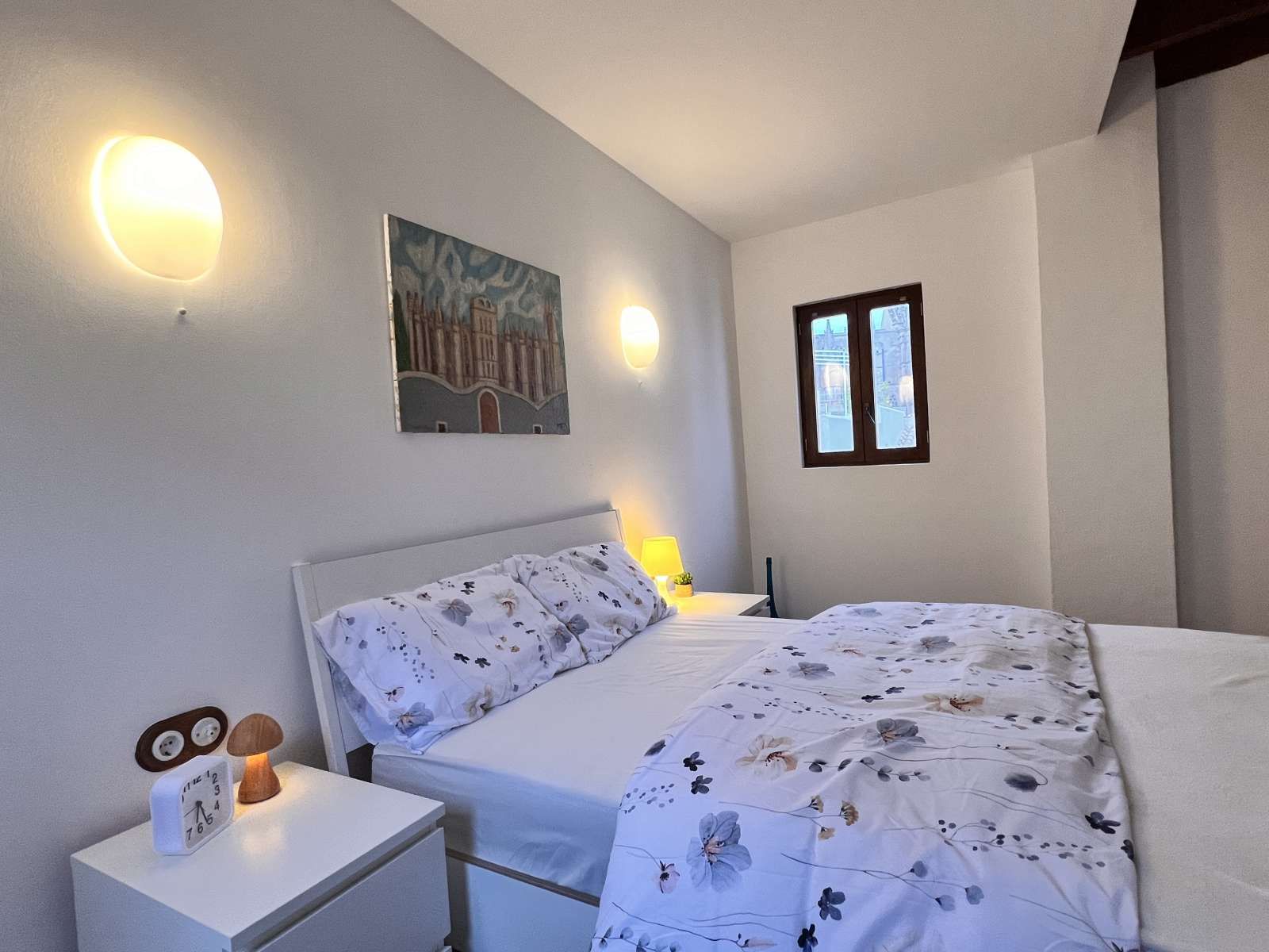 Bedroom of Flat for share in  Palma de Mallorca  with Air Conditioner, Terrace and Furnished