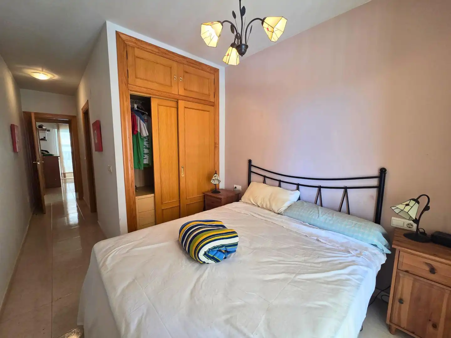 Schlafzimmer von Wohnung zum Verkauf in La Manga del Mar Menor mit Klimaanlage, Heizung und Terrasse