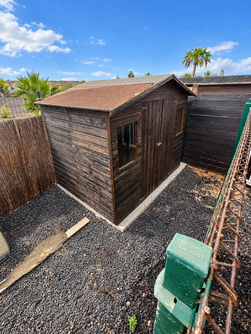 Jardín de Casa o chalet en venta en La Oliva con Terraza, Amueblado y Piscina comunitaria